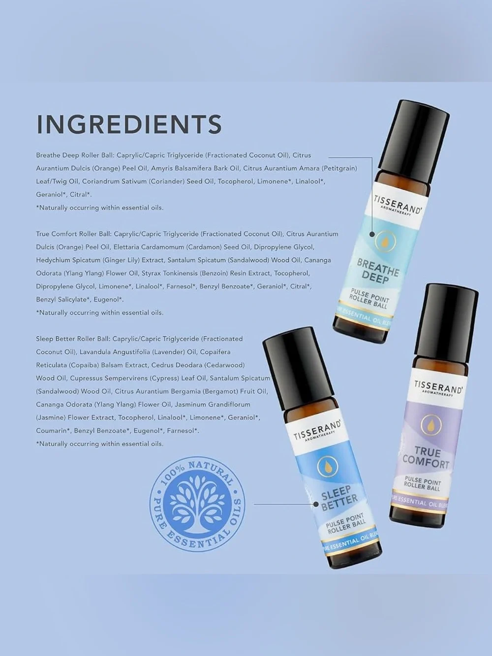 TISSERAND The Little Box of Sleep Aromatherapy Set